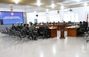 Korem 044/Gapo Gelar Sidang Jabatan Triwulan IV TA. 2025