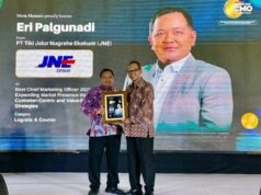 Menjelang Ulang Tahun Ke-35, JNE Raih Penghargaan Best Chief Marketing Officer (CMO) Award 2025