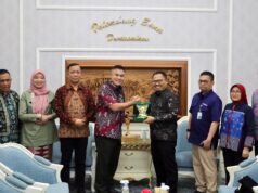 Sekda Palembang Aprizal Hasyim Terima Audiensi BPJS Kesehatan