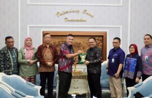 Sekda Palembang Aprizal Hasyim Terima Audiensi BPJS Kesehatan