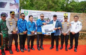 Gubernur Herman Deru Kucurkan Rp 40 Miliar Bangun Infrastruktur Empat Lawang