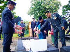 Bupati Muba Pimpin Ziarah dan Tabur Bunga Peringati Hari Pahlawan ke-80