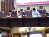 Pansus DPRD Prov.Sumsel sampaikan laporan pembahasan terhadap 3 Raperda dan bersama Gubernur menyepakati menjadi Perda