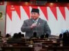 Pimpinan Dan Anggota DPRD Sumsel Mendengarkan Pidato Kenegaraan Presiden RI Prabowo Subianto