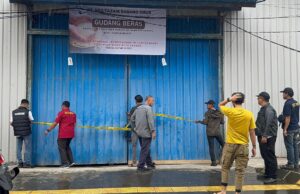 Pemerintah Segel Gudang Penyimpanan Beras Impor Ilegal di Sabang