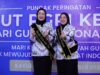 Dewi Sastrani Dikukuhkan Jadi Ibunda Guru Kota Palembang