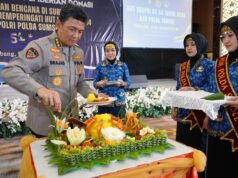 Syukuran HUT ke 54 Korpri, ASN Polda Sumsel Gelar Doa Bersama dan Galang Donasi Untuk korban Banjir Bandang Sumatera