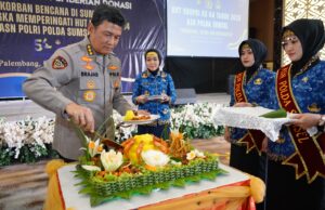 Syukuran HUT ke 54 Korpri, ASN Polda Sumsel Gelar Doa Bersama dan Galang Donasi Untuk korban Banjir Bandang Sumatera