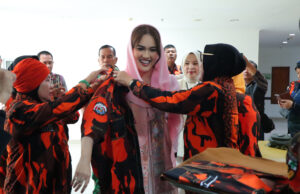 Pelantikan Srikandi Pemuda Pancasila, Putri Azizah Dorong Perempuan Aktif dan Produktif