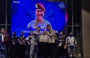 Dinilai berintegritas tinggi dan Inmovative, Dirkrimsus Polda Gorontalo Raih Penghargaan Level Asia