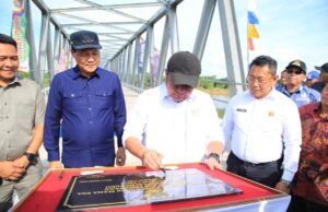 Jembatan Air Lematang Diresmikan, Herman Deru Dorong Konektivitas dan Produktivitas Warga Muara Enim