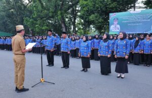 Wali Kota Palembang Ratu Dewa Resmikan 2.037 PPPK Paruh Waktu Angkatan 2025, Kisah Inspiratif Warnai Pelantikan