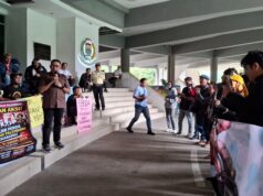 Aliansi Seniman Palembang Gelar Aksi Damai di DPRD Palembang, Perjuangkan Perda Pemajuan Kesenian Segera Disahkan