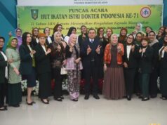 HUT ke-71 IIDI, Ketua BKOW Sumsel: Istri Dokter Jadi Motor Penggerak Kesehatan dan Sosial