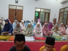 Ratusan Jamaah Masjid Alhuda Kampung Sukosari Gelar Peringatan Isra Mi’raj dan Nisfu Syaban