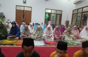 Ratusan Jamaah Masjid Alhuda Kampung Sukosari Gelar Peringatan Isra Mi’raj dan Nisfu Syaban