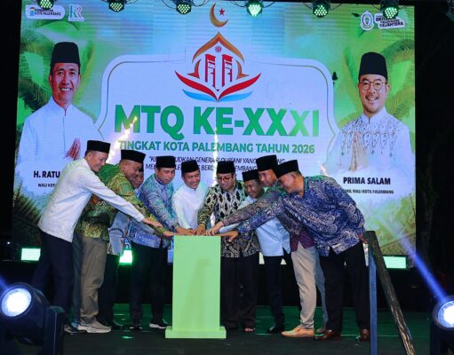MTQ Ke-XXXI Palembang Resmi Dibuka, Ratu Dewa Siapkan Kafilah Terbaik Jadi Imam Masjid