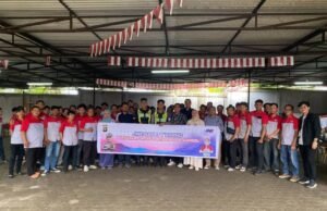 Bersama PJR Ditlandas Polda Sumsel, JNE Palembang Gelar Safety Riding Untuk Tingkatkan Keselamatan Kurir
