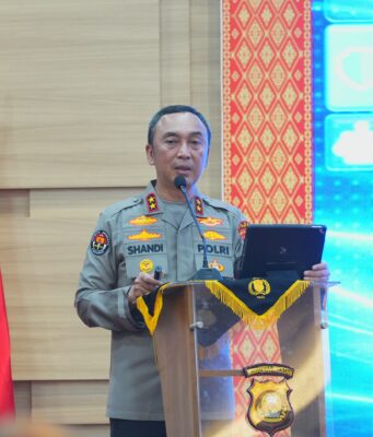 Kapolda Sumsel Irjen Pol Sandi Nugroho Paparkan Commander Wish 2026 Fokus Stabilitas Ekonomi