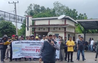 Dugaan Pajak Tak Tuntas, Massa Tantang DPRD OKU Selatan Bentuk Panitia Khusus