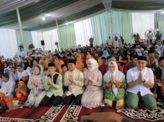Ratu Dewa dan Prima Salam Gelar Tasyakuran dan Buka Puasa bersama anak yatim, peringati satu tahun kepemimpinan