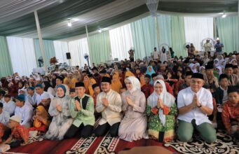 Ratu Dewa dan Prima Salam Gelar Tasyakuran dan Buka Puasa bersama anak yatim, peringati satu tahun kepemimpinan