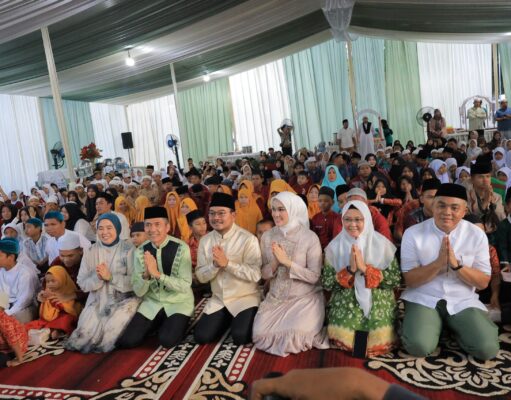 Ratu Dewa dan Prima Salam Gelar Tasyakuran dan Buka Puasa bersama anak yatim, peringati satu tahun kepemimpinan