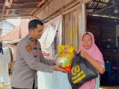 Biro SDM Polda Sumsel Berbagi Kepedulian di Bulan Ramadan untuk Warga Gandus dan Kertapati