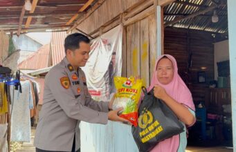 Biro SDM Polda Sumsel Berbagi Kepedulian di Bulan Ramadan untuk Warga Gandus dan Kertapati