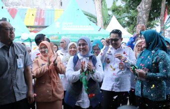 TP PKK Palembang Apresiasi Pasar Bedug Kemuning, Wadah Berkah Bagi Pelaku UMKM