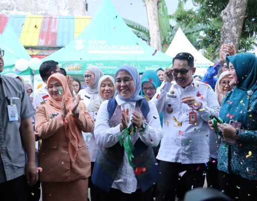 TP PKK Palembang Apresiasi Pasar Bedug Kemuning, Wadah Berkah Bagi Pelaku UMKM