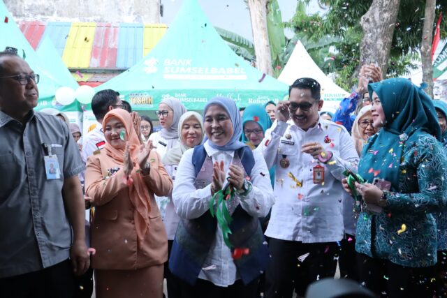 TP PKK Palembang Apresiasi Pasar Bedug Kemuning, Wadah Berkah Bagi Pelaku UMKM