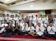 Pererat Silaturahmi, Kapoksahli Pangdam II/Sriwijaya Hadiri Pengajian Ramadhan di kantor BNI Cabang Palembang