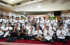 Pererat Silaturahmi, Kapoksahli Pangdam II/Sriwijaya Hadiri Pengajian Ramadhan di kantor BNI Cabang Palembang