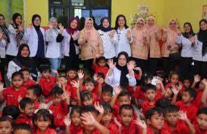 Cegah Gigi Berlubang, DWP Palembang Edukasi Kesehatan Gigi