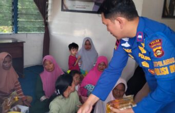 Bentuk Kemitraan, Dit Polairud Polda Sumsel Berikan BinluhTerhadap masyarakat pesisir perairan Desa Bunga Karang