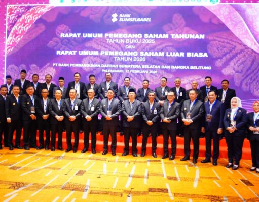 Hadiri RUPS Bank Sumsel Babel, Bupati Muba Dukung Transformasi Kinerja Perbankan Daerah