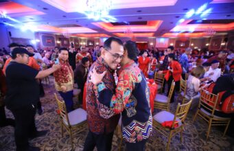 Sekda Edward Candra Hadiri Imlek Bersama Warga Tionghoa, Tegaskan Komitmen Harmoni dan Persatuan di Sumsel