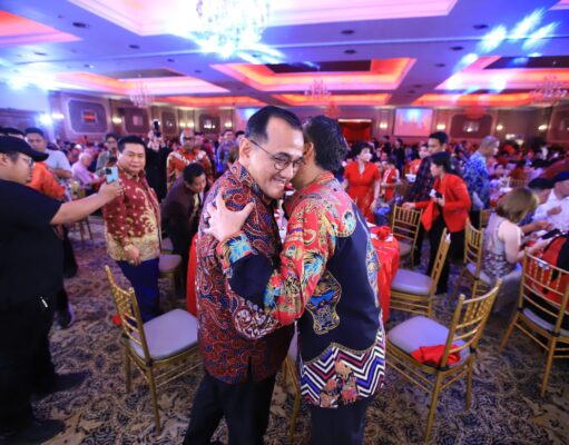 Sekda Edward Candra Hadiri Imlek Bersama Warga Tionghoa, Tegaskan Komitmen Harmoni dan Persatuan di Sumsel