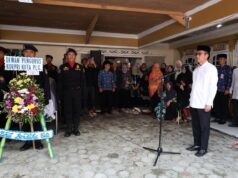 Ratu Dewa lepas jenazah Assisten 1 secara kedinasan, Sekda : Ican sosok pejabat yang memiliki integritas tinggi