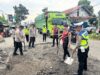 400 Personel Polri Turun ke Jalan di Sumsel, Lubang Jalan Ditambal Serentak Jelang Mudik Lebaran