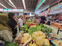 Jelang Idul Fitri, Satgas Saber Pangan Pusat Pastikan Stok dan Harga Bapokting di Palembang Terkendali