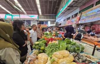 Jelang Idul Fitri, Satgas Saber Pangan Pusat Pastikan Stok dan Harga Bapokting di Palembang Terkendali