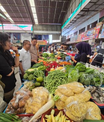 Jelang Idul Fitri, Satgas Saber Pangan Pusat Pastikan Stok dan Harga Bapokting di Palembang Terkendali