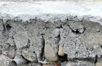 Tembok Miliaran Rupiah di Lahat Diduga Asal Jadi, Warga Tanjung Beringin Was-Was!