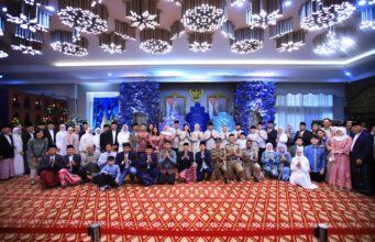 Gubernur Herman Deru Tekankan Efisiensi Hadapi Gejolak Ekonomi Global Saat Open House Lebaran