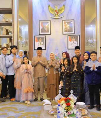 Wagub Sumsel Cik Ujang Gelar Open House Idul Fitri, Pererat Silaturahmi dengan Masyarakat