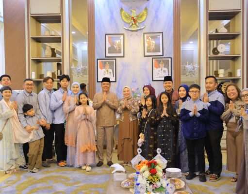 Wagub Sumsel Cik Ujang Gelar Open House Idul Fitri, Pererat Silaturahmi dengan Masyarakat