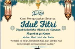 Pesan Sejuk Idul Fitri dari Wakil Ketua II DPRD Bengkulu Utara