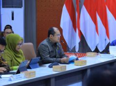 Sekda Edward Candra Pimpin Rapat Finalisasi Program Strategis Nasional di Sumsel